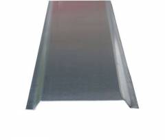 Galvanised Steel Capping 63mm x 2m Length